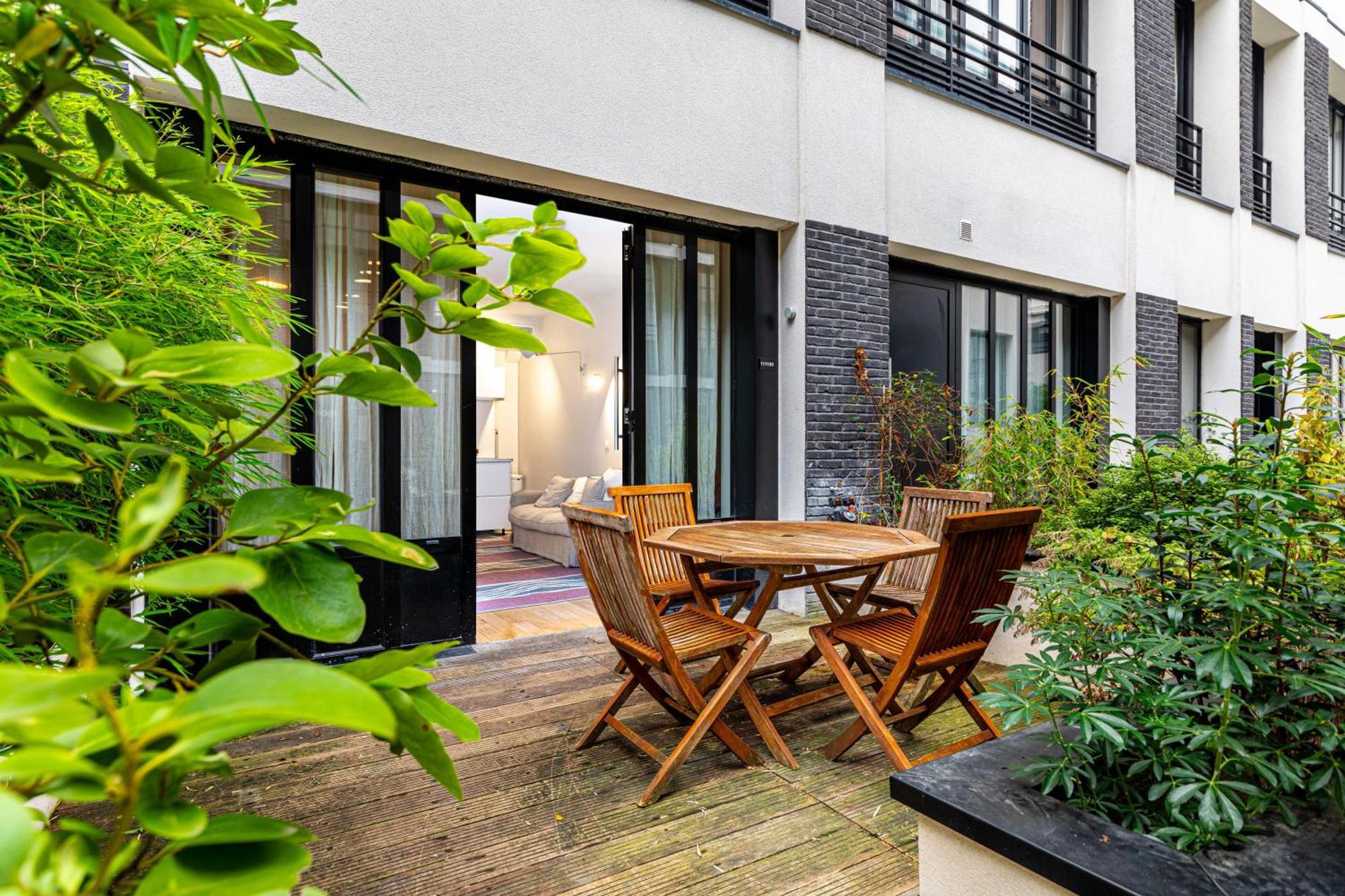Quiet Apartment With Terrace&Ac-Le Marais/Bastille Paris Exterior foto